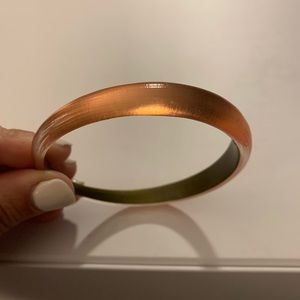 Alexis Bittar Peach/Salmon Color Lucite Bangle